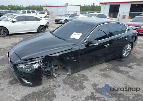 2021 Infiniti Q50 Luxe from USA, damaged, VIN JN1EV7BP6MM702416